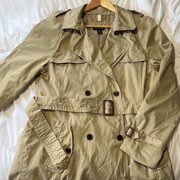 Lands’ End Trench Coat - Picture 6 of 8